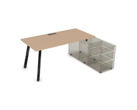 Стол с тумбой опорной (1800x800x750) АРРЕДО / ARREDO images