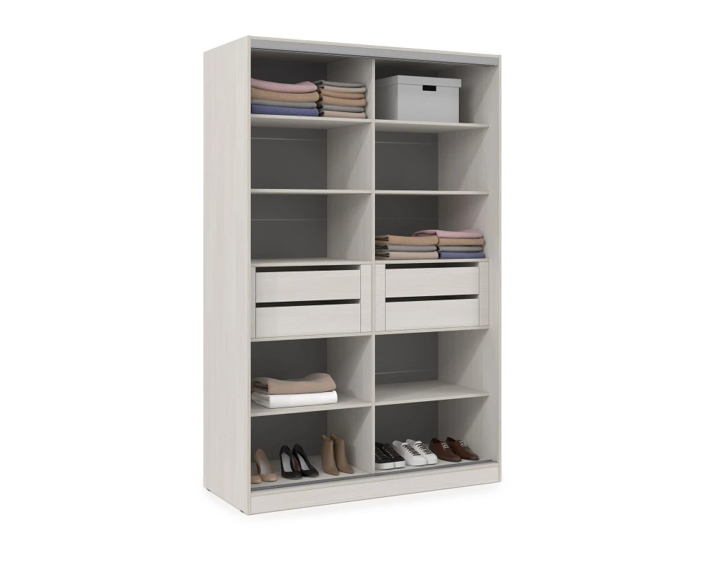 Шкаф-купе 2-дверный (1204*600*2201) ШКДД.12.10 КОМФОРТ / COMFORT