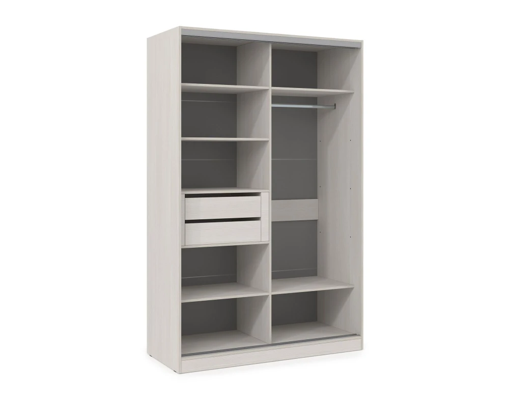 Шкаф-купе 2-дверный (1204*600*2201) ШКДД.12.5 КОМФОРТ / COMFORT