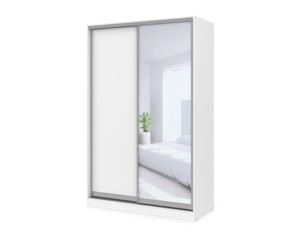 Шкаф-купе 2-дверный (1204*600*2201) ШКДЗ.12.2 КОМФОРТ / COMFORT