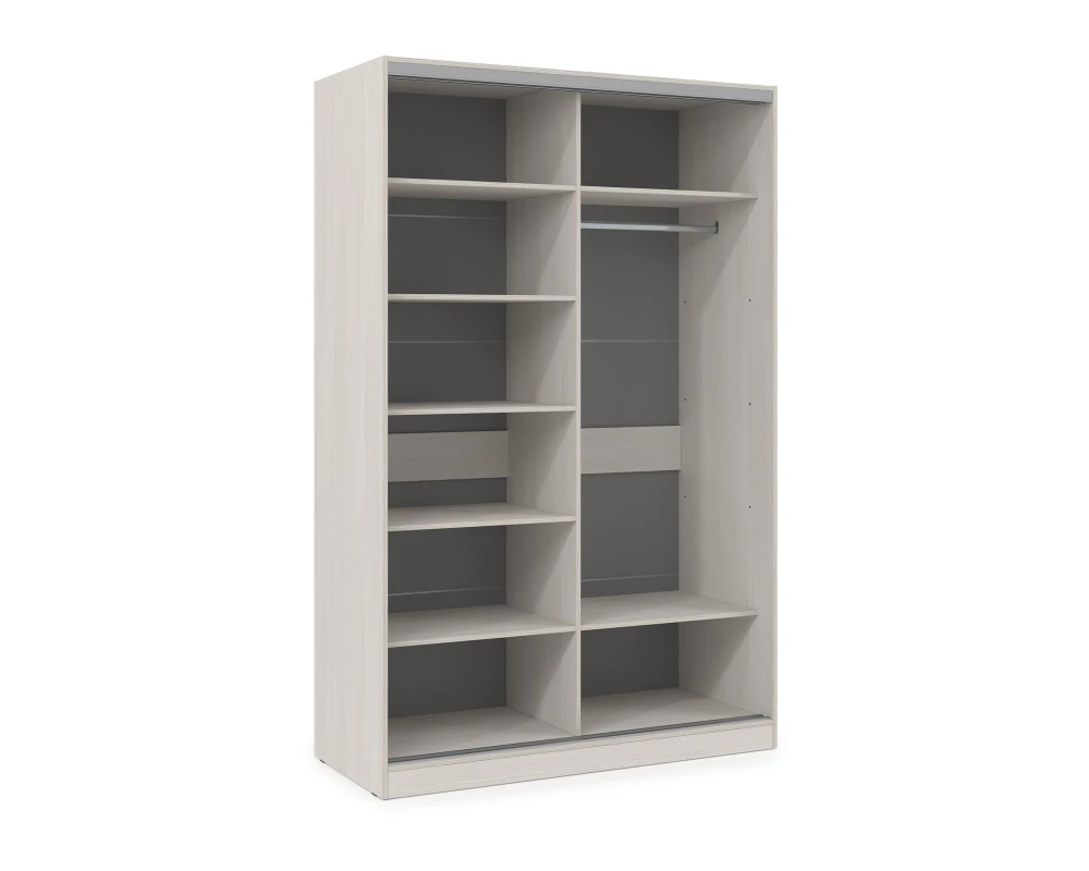 Шкаф-купе 2-дверный (1204*600*2201) ШКДЗ.12.4 КОМФОРТ / COMFORT