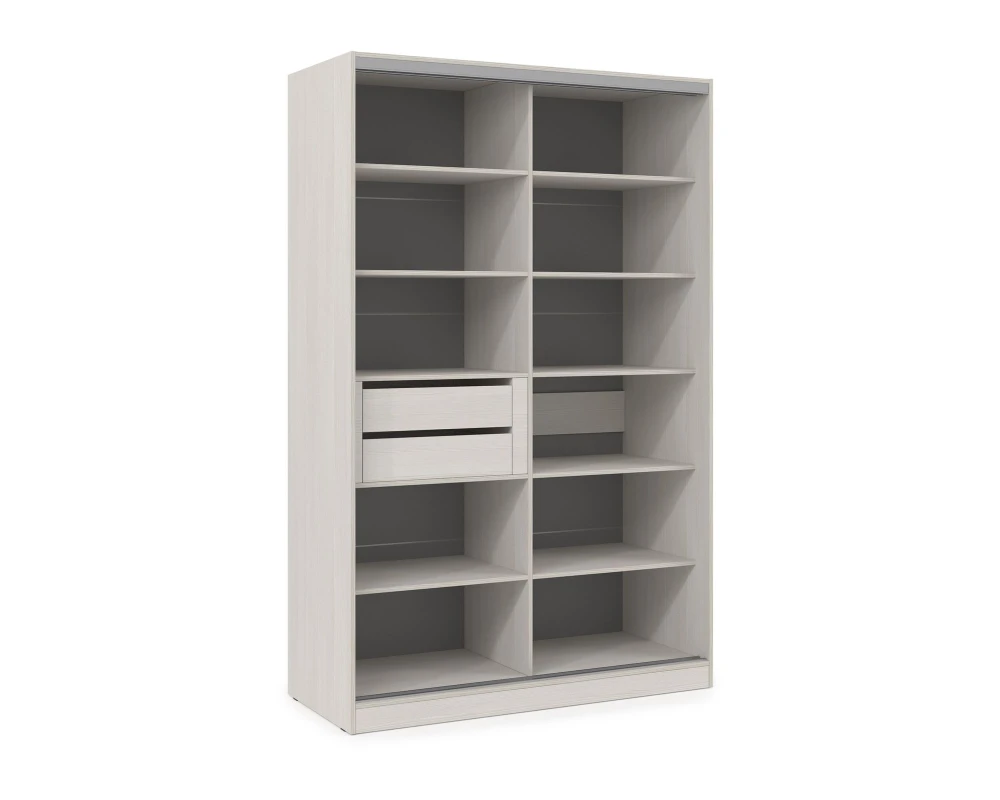 Шкаф-купе 2-дверный (1204*600*2201) ШКДЗ.12.9 КОМФОРТ / COMFORT