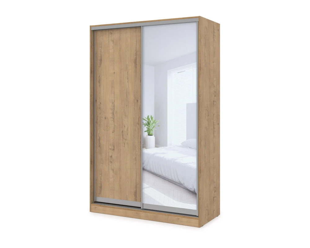 Шкаф-купе 2-дверный (1204*600*2201) ШКДЗ.12.9 КОМФОРТ / COMFORT