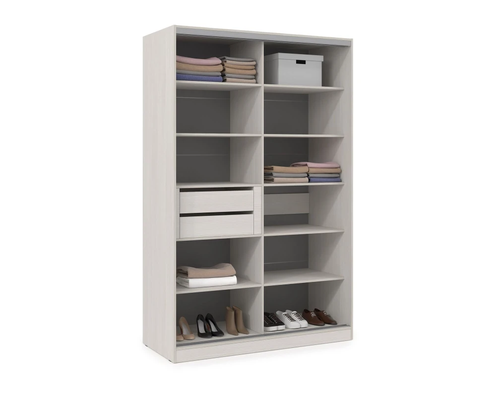 Шкаф-купе 2-дверный (1204*600*2201) ШКЗЗ.12.9 КОМФОРТ / COMFORT