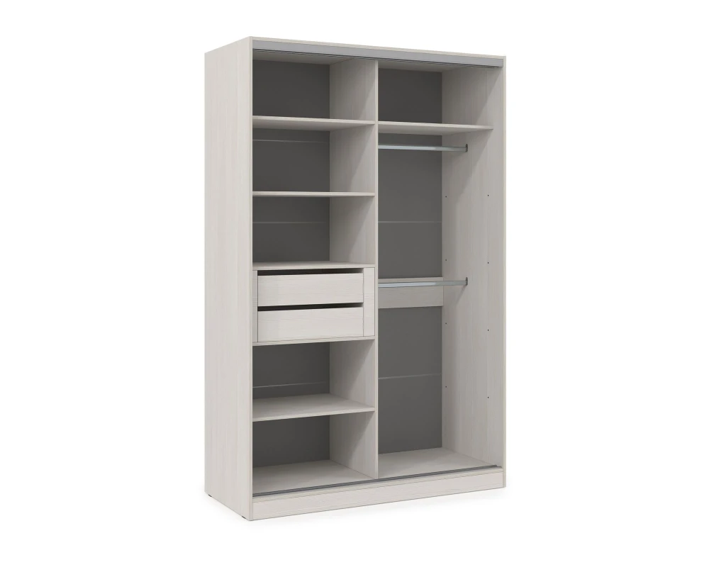 Шкаф-купе 2-дверный (1404*600*2201) ШКДД.14.7 КОМФОРТ / COMFORT