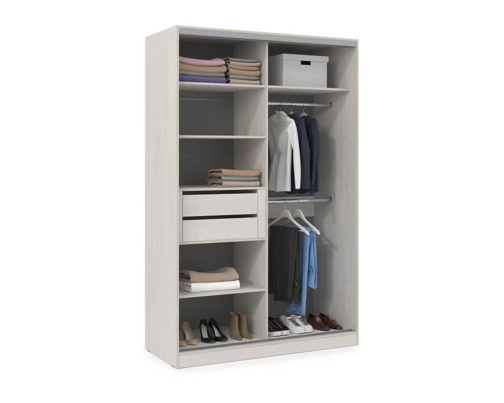 Шкаф-купе 2-дверный (1404*600*2201) ШКДД.14.7 КОМФОРТ / COMFORT