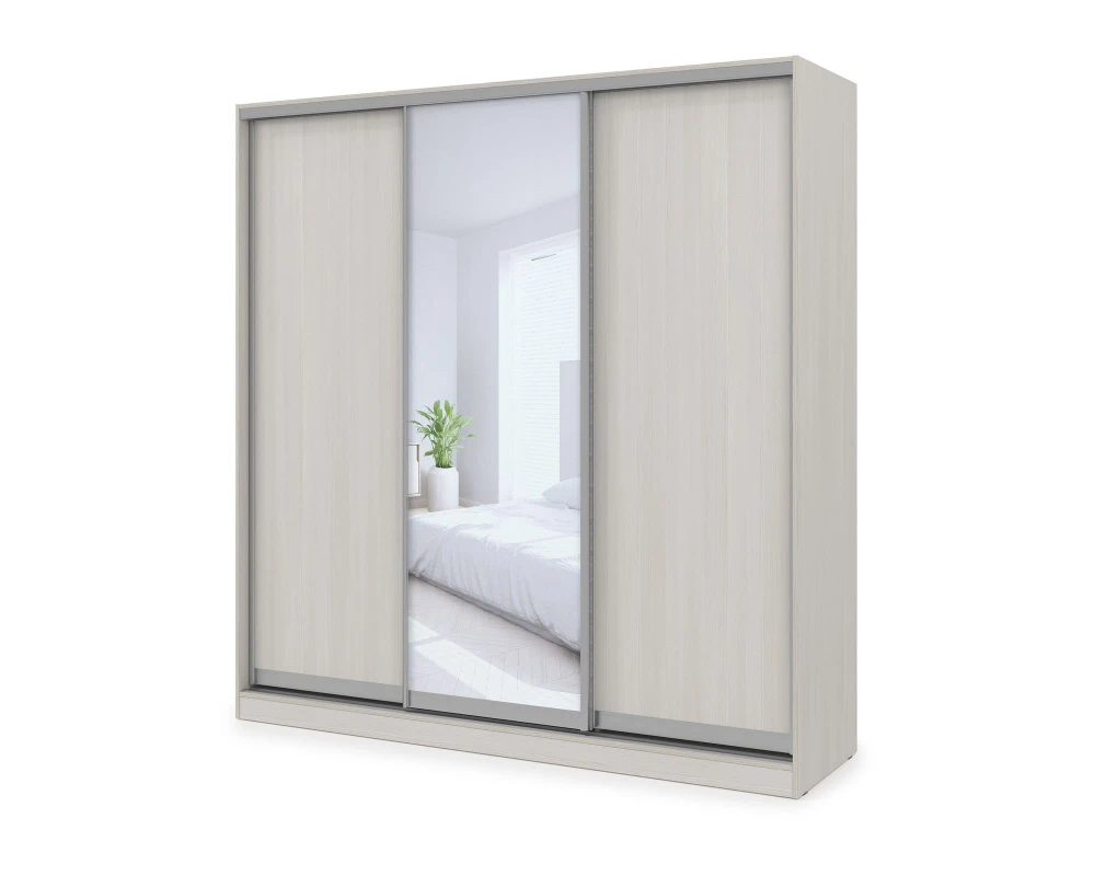 Шкаф-купе 3-дверный (1798*600*2201) ШКДЗД.18.3 КОМФОРТ / COMFORT