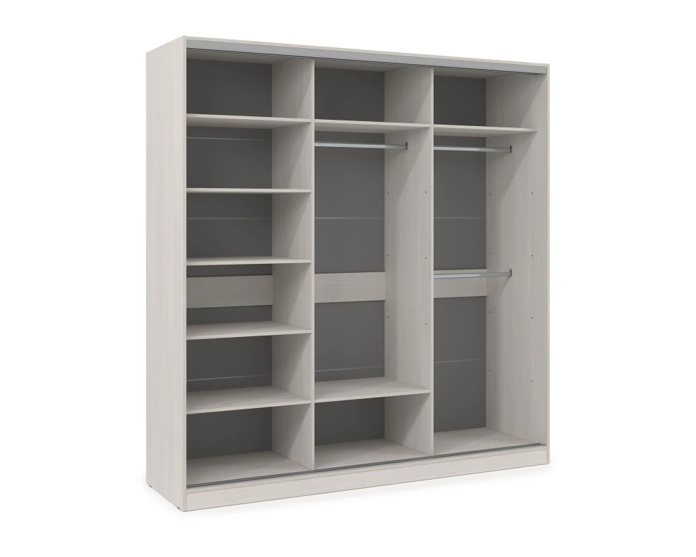 Шкаф-купе 3-дверный (1798*600*2201) ШКДЗД.18.3 КОМФОРТ / COMFORT