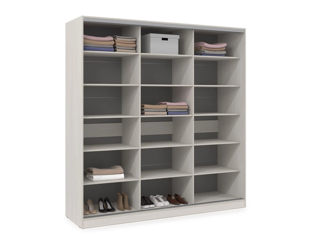 Шкаф-купе 3-дверный (1798*600*2201) ШКДЗД.18.7 КОМФОРТ / COMFORT