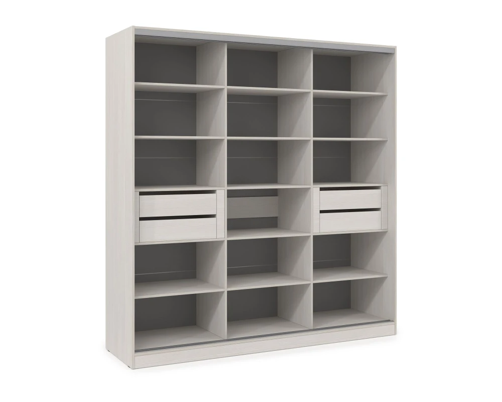 Шкаф-купе 3-дверный (1798*600*2201) ШКДЗД.18.9 КОМФОРТ / COMFORT