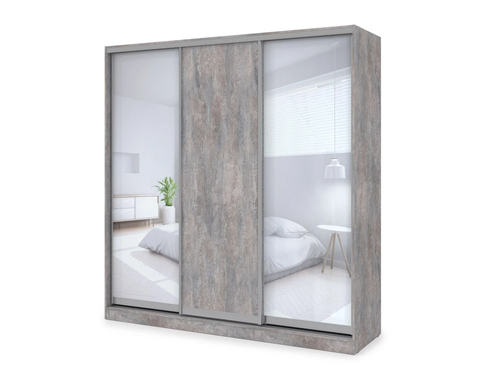 Шкаф-купе 3-дверный (1798*600*2201) ШКЗДЗ.18.10 КОМФОРТ / COMFORT