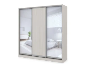 Шкаф-купе 3-дверный (1798*600*2201) ШКЗДЗ.18.10 КОМФОРТ / COMFORT images