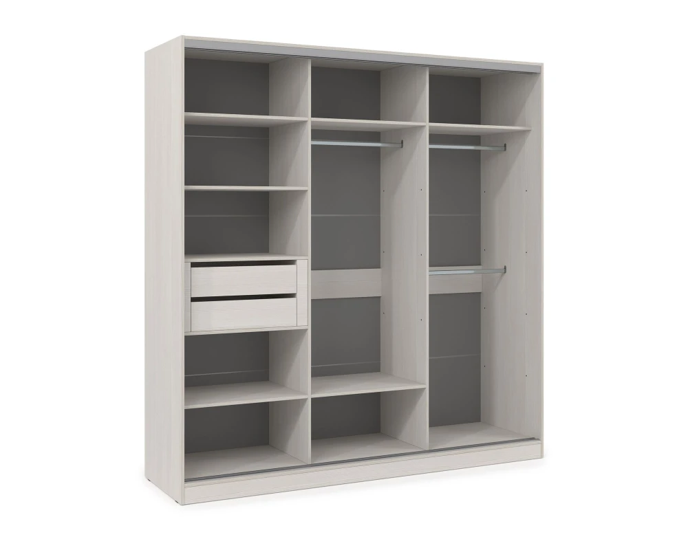 Шкаф-купе 3-дверный (1798*600*2201) ШКЗДЗ.18.6 КОМФОРТ / COMFORT