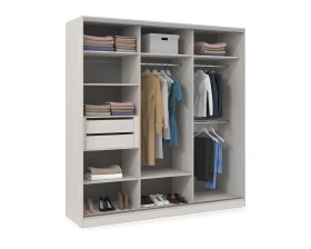 Шкаф-купе 3-дверный (1798*600*2201) ШКЗДЗ.18.6 КОМФОРТ / COMFORT images