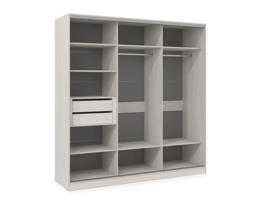 Шкаф-купе 3-дверный (2098*600*2201) ШКДЗД.21.4 КОМФОРТ / COMFORT