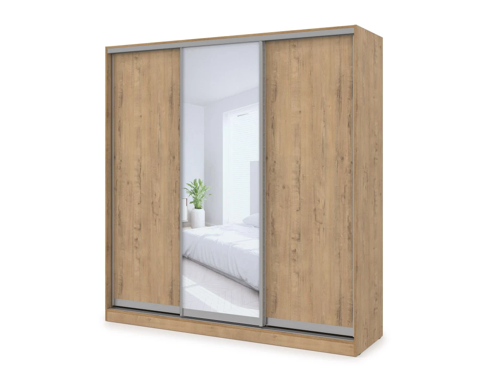 Шкаф-купе 3-дверный (2098*600*2201) ШКДЗД.21.5 КОМФОРТ / COMFORT