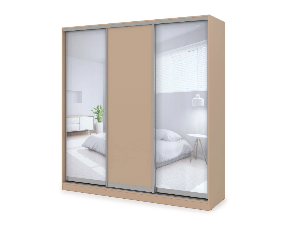 Шкаф-купе 3-дверный (2098*600*2201) ШКЗДЗ.21.10 КОМФОРТ / COMFORT