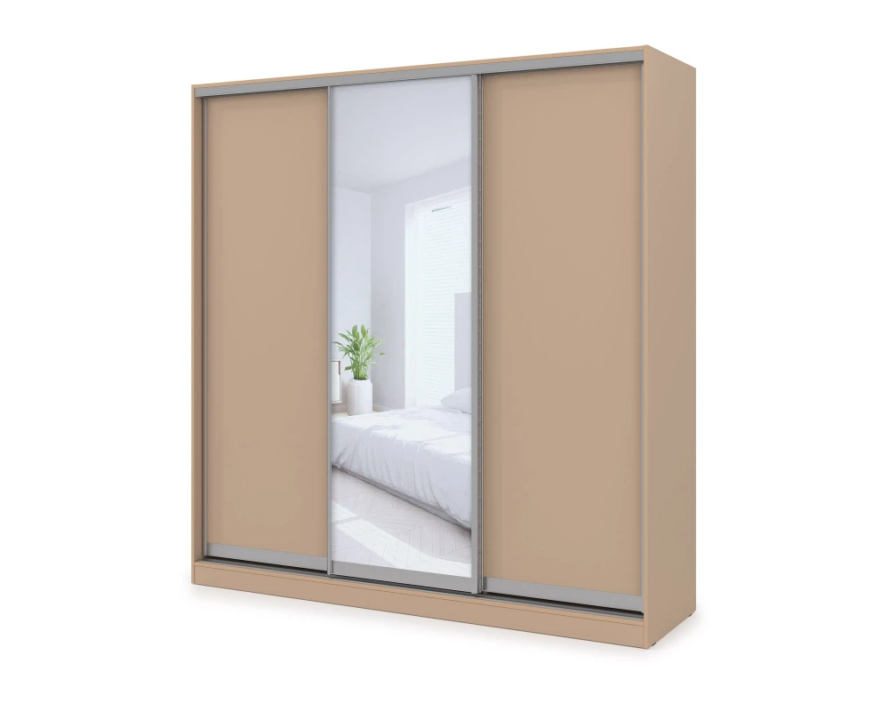 Шкаф-купе 3-дверный (2398*600*2201) ШКДЗД.24.4 КОМФОРТ / COMFORT