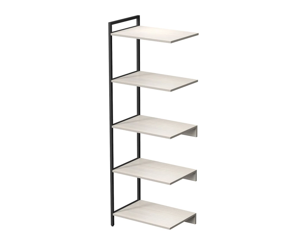 Стеллаж промежуточный средний 5 полок 580x400x1704 КУБОС / CUBOS