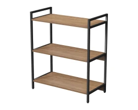 Стеллаж средний 3 полки, широкий 800x400x952 КУБОС / CUBOS images