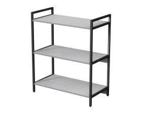 Стеллаж средний 3 полки, широкий 800x400x952 КУБОС / CUBOS images
