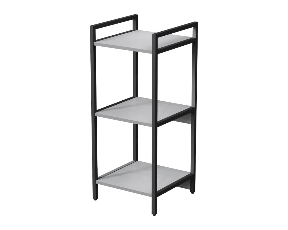 Стеллаж средний 3 полки, узкий 400x400x952 КУБОС / CUBOS