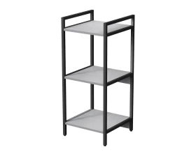 Стеллаж средний 3 полки, узкий 400x400x952 КУБОС / CUBOS images