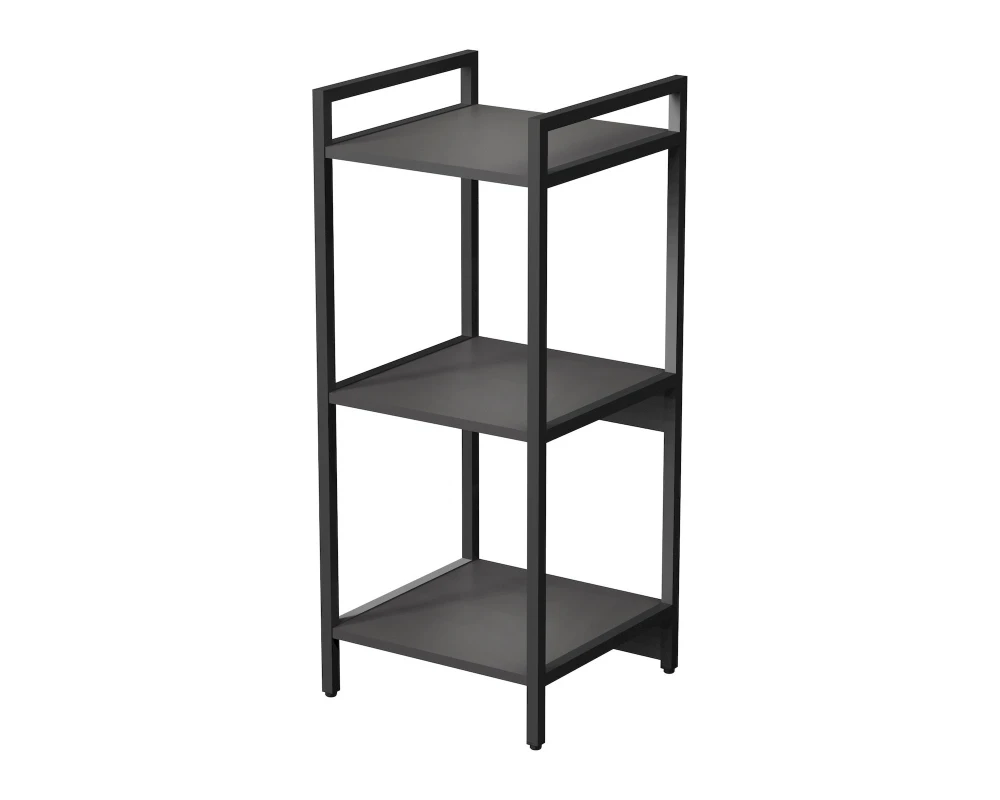 Стеллаж средний 3 полки, узкий 400x400x952 КУБОС / CUBOS