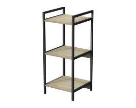 Стеллаж средний 3 полки, узкий 400x400x952 КУБОС / CUBOS images