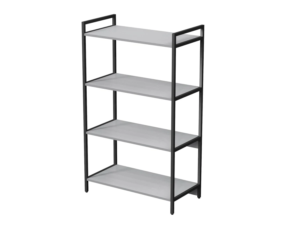 Стеллаж средний 4 полки, широкий 800x400x1328 КУБОС / CUBOS