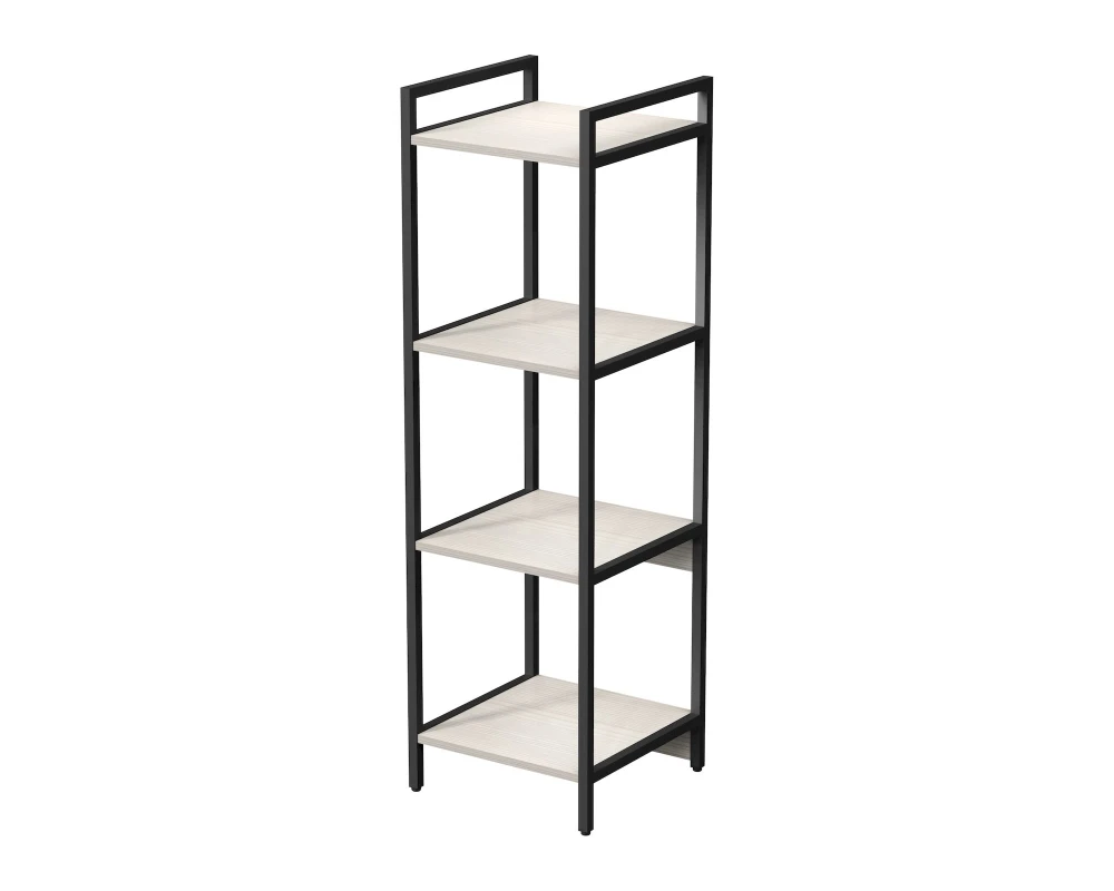 Стеллаж средний 4 полки, узкий 400x400x1328 КУБОС / CUBOS