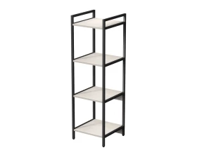 Стеллаж средний 4 полки, узкий 400x400x1328 КУБОС / CUBOS images