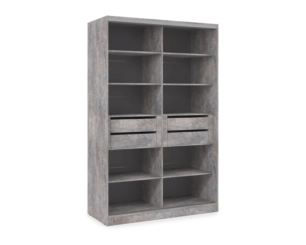 Шкаф-купе 2-дверный (1204*600*2201) ШКДД.12.10 КОМФОРТ / COMFORT