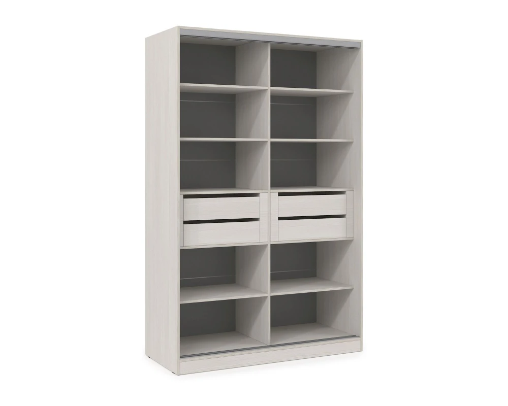 Шкаф-купе 2-дверный (1404*600*2201) ШКДД.14.10 КОМФОРТ / COMFORT