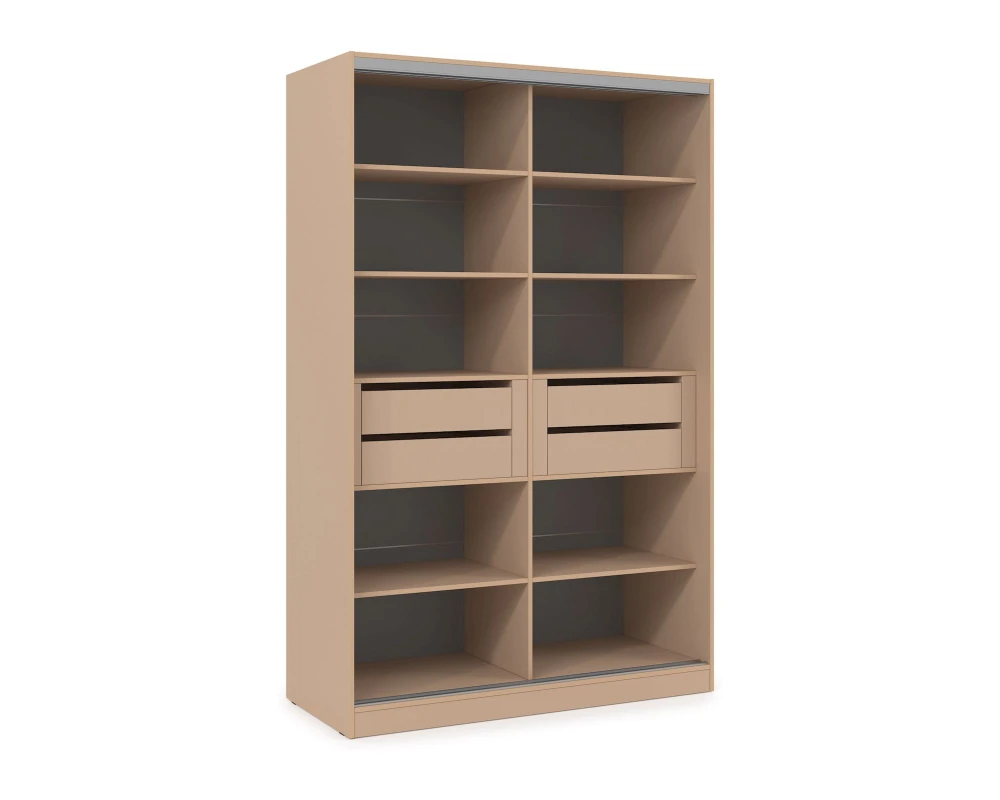 Шкаф-купе 2-дверный (1204*600*2201) ШКДД.12.10 КОМФОРТ / COMFORT