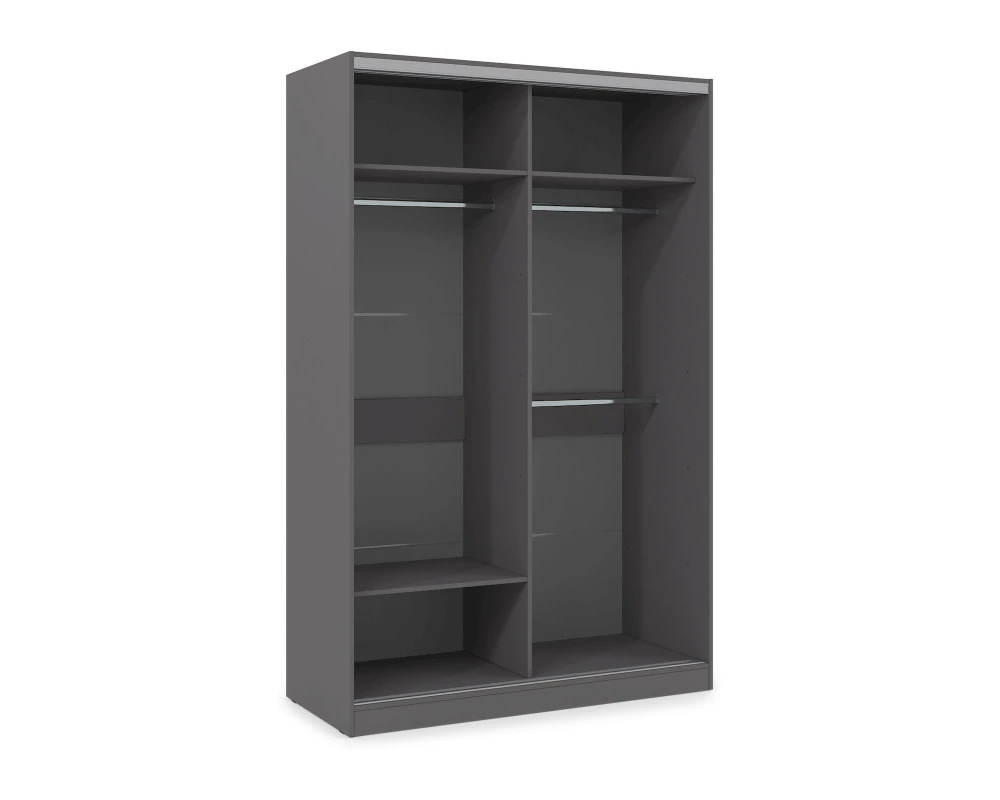 Шкаф-купе 2-дверный (1204*600*2201) ШКДД.12.2 КОМФОРТ / COMFORT