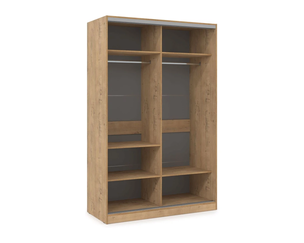 Шкаф-купе 2-дверный (1404*600*2201) ШКДД.14.3 КОМФОРТ / COMFORT