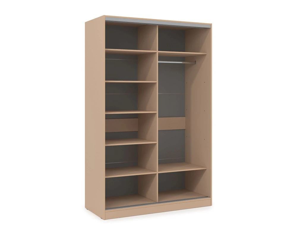 Шкаф-купе 2-дверный (1404*600*2201) ШКДД.14.4 КОМФОРТ / COMFORT