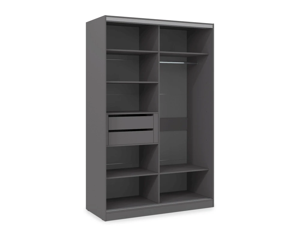 Шкаф-купе 2-дверный (1204*600*2201) ШКДД.12.5 КОМФОРТ / COMFORT