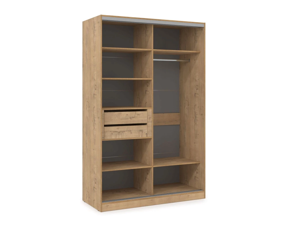 Шкаф-купе 2-дверный (1404*600*2201) ШКДД.14.5 КОМФОРТ / COMFORT