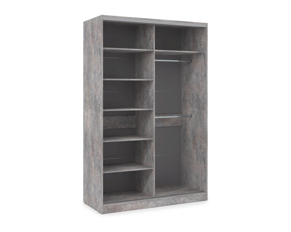 Шкаф-купе 2-дверный (1404*600*2201) ШКДД.14.6 КОМФОРТ / COMFORT