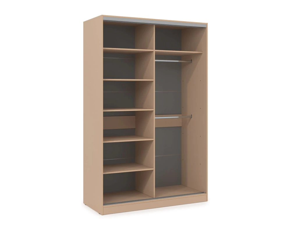 Шкаф-купе 2-дверный (1204*600*2201) ШКДД.12.6 КОМФОРТ / COMFORT