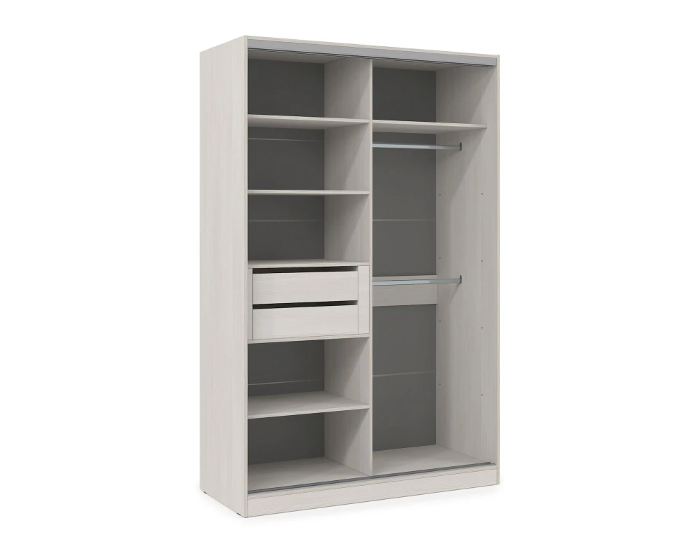 Шкаф-купе 2-дверный (1204*600*2201) ШКДД.12.7 КОМФОРТ / COMFORT