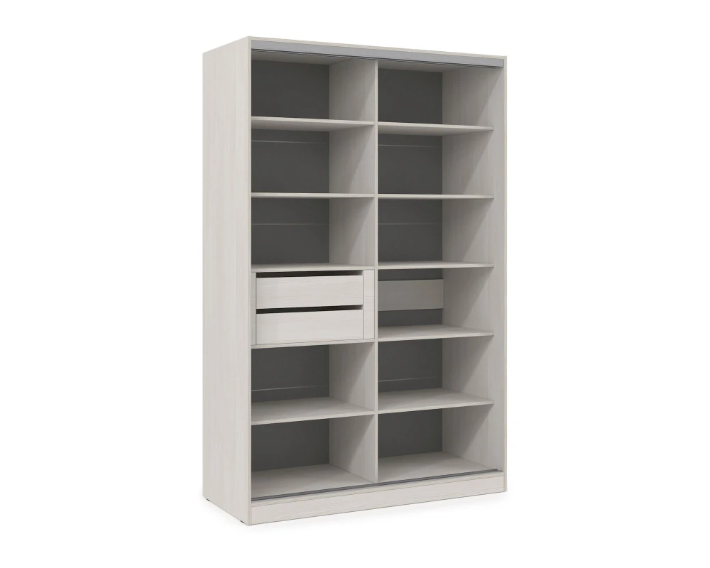 Шкаф-купе 2-дверный (1404*600*2201) ШКДД.14.9 КОМФОРТ / COMFORT