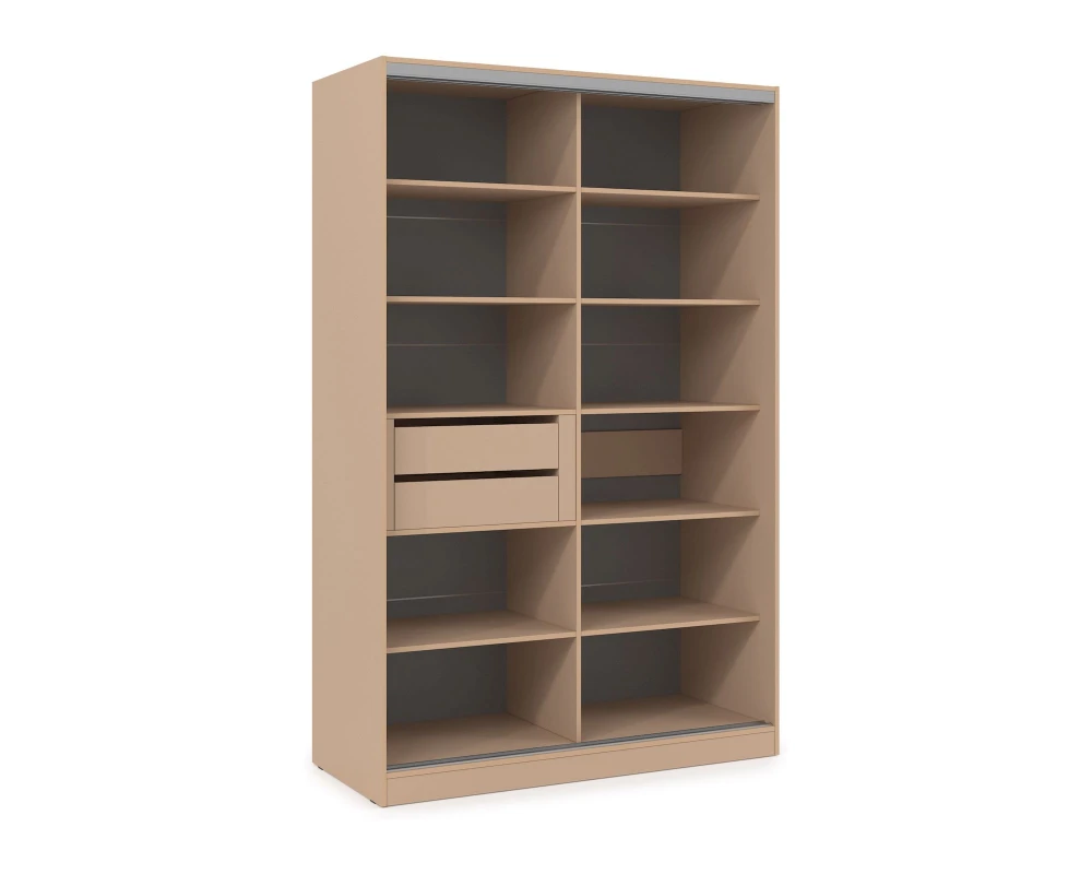 Шкаф-купе 2-дверный (1204*600*2201) ШКДД.12.9 КОМФОРТ / COMFORT