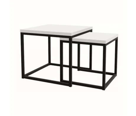 Комплект журнальных столов СЕТ ЛОДЖИК / SET LOGIC (900x900x450)