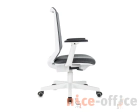Кресло Бюрократ MC-W611N Сетка/ Ткань, Серый images