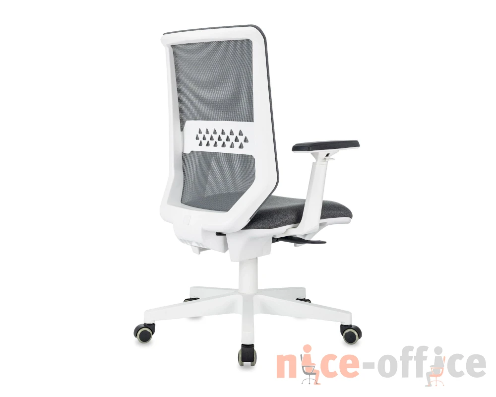 Кресло Бюрократ MC-W611N Сетка/ Ткань, Серый