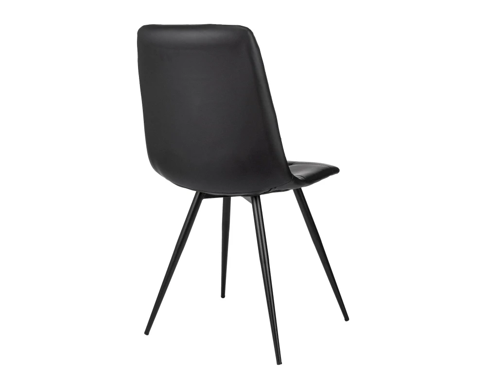 Стул Бюрократ CH-K1_4 комплект 4шт экокожа Экокожа, Черный