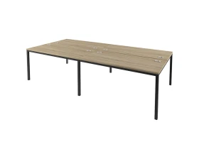 Бенч-система на металлокаркасе с заглушками кабель-канала IL-52 Инновация images